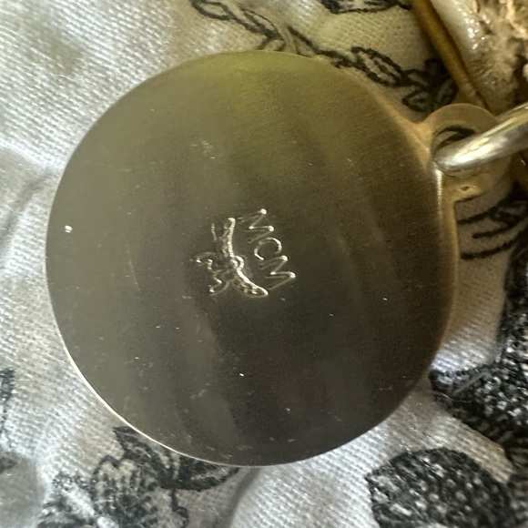 MCM Women's Tan Crocodile-Embossed Wallet - Picture 10 of 12